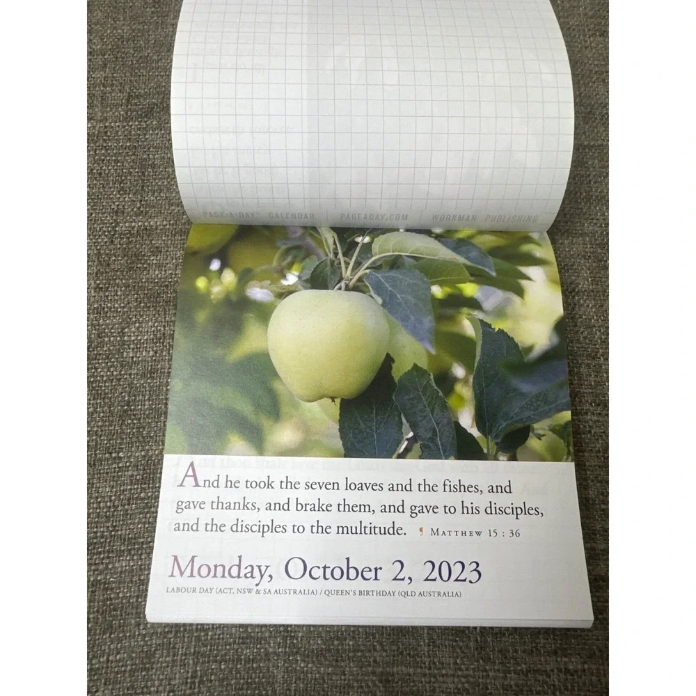 Bible Verses A Year 2023 Page-A-Day Calendar Daily Inspirational Quotes Pk of 3
